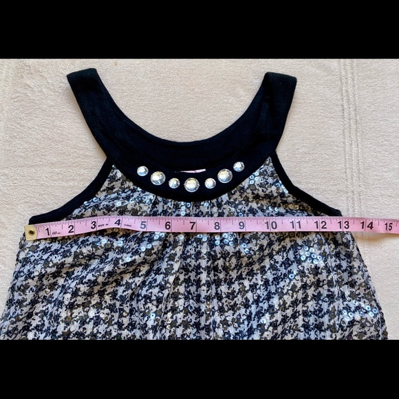 LIPSTIK GIRLS Sequins Dress, Size 8, Black, EUC - Picture 9 of 11